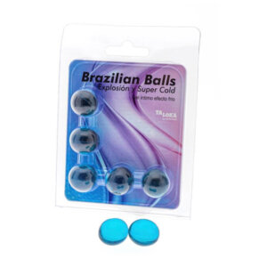 Taloka Brazilian Balls Gel Excitante Efecto Frío 5 Bolas 8412345047541
