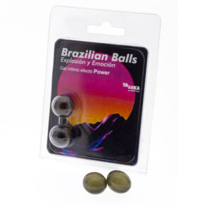 Taloka Brazilian Balls Gel Excitante Efecto Power 2 Bolas 8412345047398