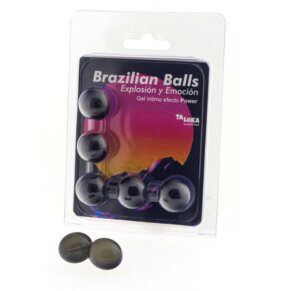 Taloka Brazilian Balls Gel Excitante Efecto Power 5 Bolas 8412345047596