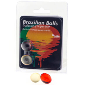 Taloka Brazilian Balls Gel Excitante Efecto Super Caliente 2 Bolas 8412345047367