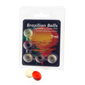 Taloka Brazilian Balls Gel Excitante Efecto Super Caliente 5 Bolas 8412345047565