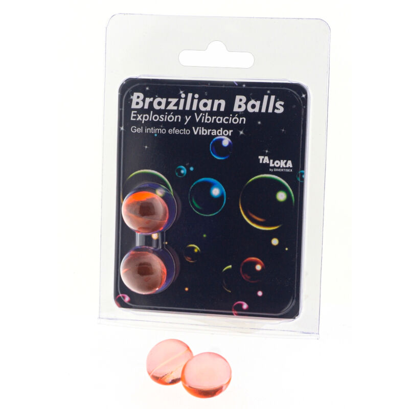 Taloka Brazilian Balls Gel Excitante Efecto Vibración 2 Bolas 6 taloka brazilian balls gel excitante efecto vibracion 2 bolas 8412345047350