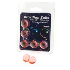 Taloka Brazilian Balls Gel Excitante Efecto Vibración 5 Bolas 8412345047558