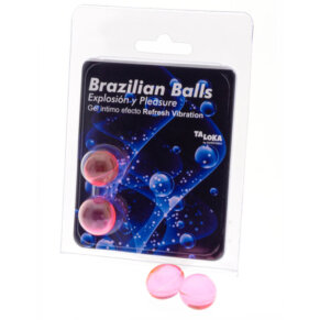 Taloka Brazilian Balls Gel Excitante Efecto Vibración Refrescante 2 Bolas 8412345047428