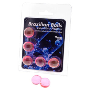 Taloka Brazilian Balls Gel Excitante Efecto Vibración Refrescante 5 Bolas 8412345047626