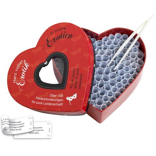 Tease & Please Herz Voller Erotik & Il Cuore Erotic Rojo 6 tease please herz voller erotik il cuore erotic rojo 9789088190100