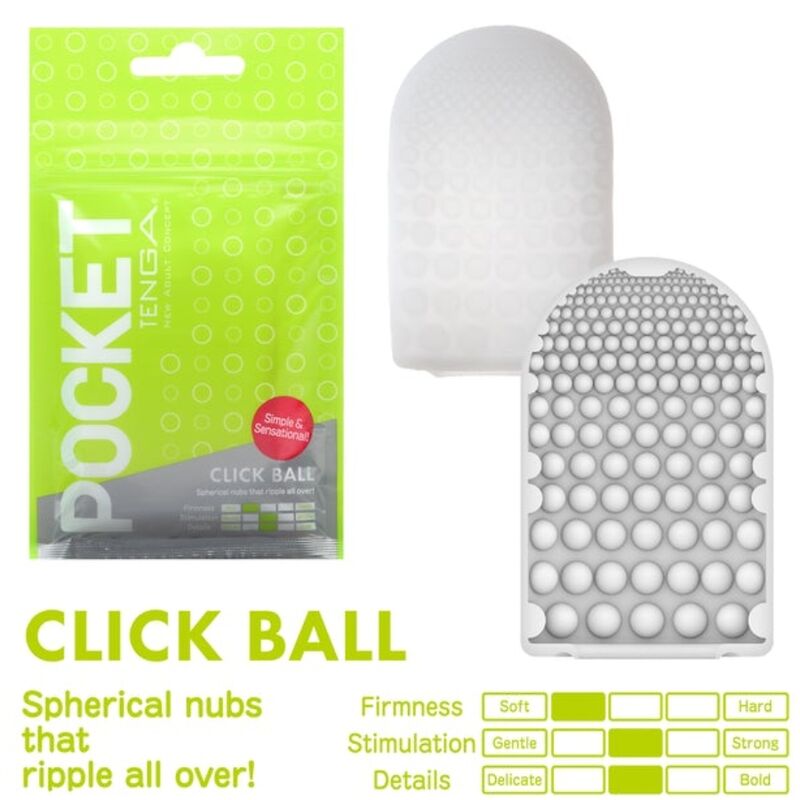 Tenga Click Ball Masturbador Pocket 6 tenga click ball masturbador pocket 4560220554159