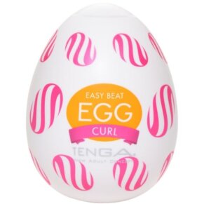 Tenga Curl Huevo Masturbador 4570030970896
