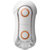 Tenga Flip Orb Strong Masturbador Crash Blanco Y Naranja 4560220557433