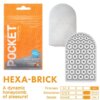 Tenga Hexa Brick Masturbador Pocket 4570030974900