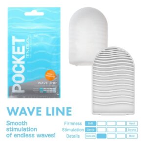 Tenga Wave Line Masturbador Pocket 4560220554142