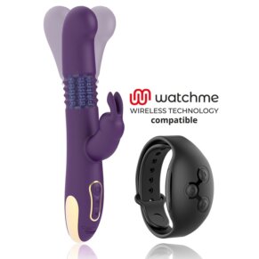 Treasure Bastian Rabbit Up & Down, Rotator & Vibrator Compatible Con Watchme Wireless Technology 8435565937812
