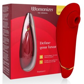 Womanizer Premium 2 Estimulador De Clítoris Burdeos 4251460615532