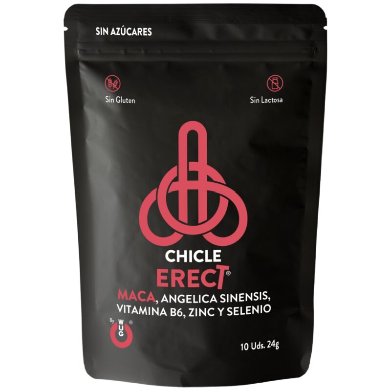 Wug Sex Sense Erect Chicle Potenciador Erección 10 Unidades 6 wug sex sense erect chicle potenciador ereccion 10 unidades 8437021215663