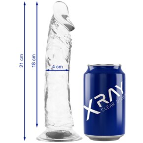 X Ray Clear Dildo Transparente 21 cm -O- 4 cm 8435565910167