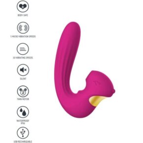 Xocoon Celestial Love Vibe Estimulador Fucsia 8713221829191